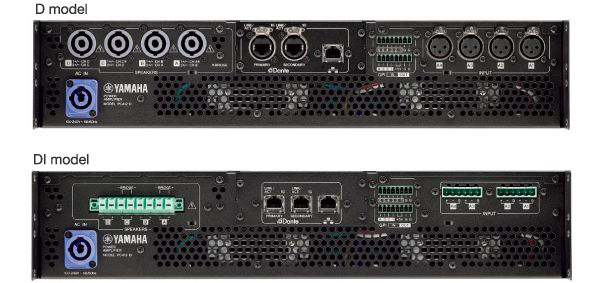 新型网络功放PC系列D/DI型号：通过集成强大的矩阵功能和Dante连接方式，提供高灵活性和可扩展性